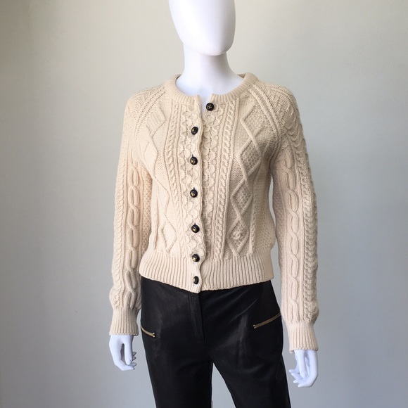 chanel wool cardigan